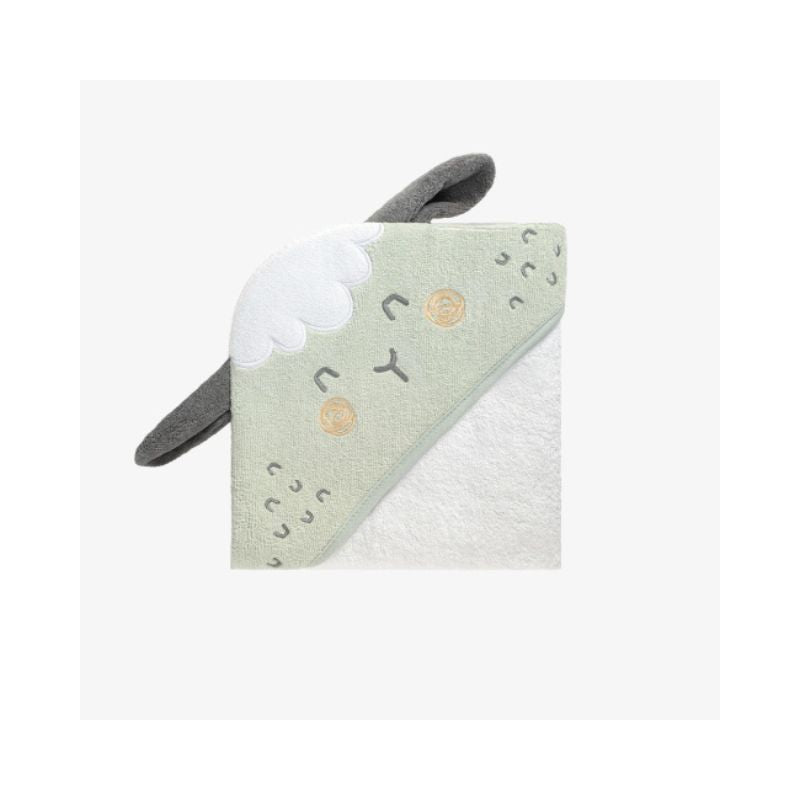 Toalla con capucha 90/90 cm Sleepy Sheep