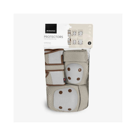 Protectores para rodillas y codos Beige