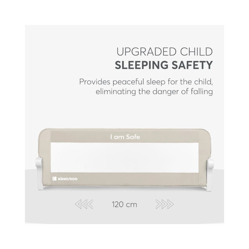 Barrera de cama I am Safe 120 cm Beige