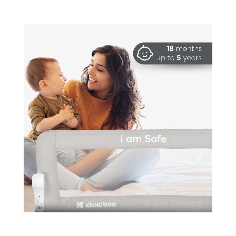 Barrera de cama I am safe 120cm Grey