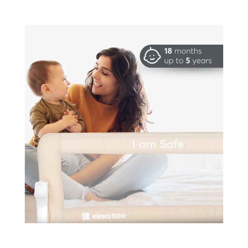Barrera de cama I am safe 150cm Beige