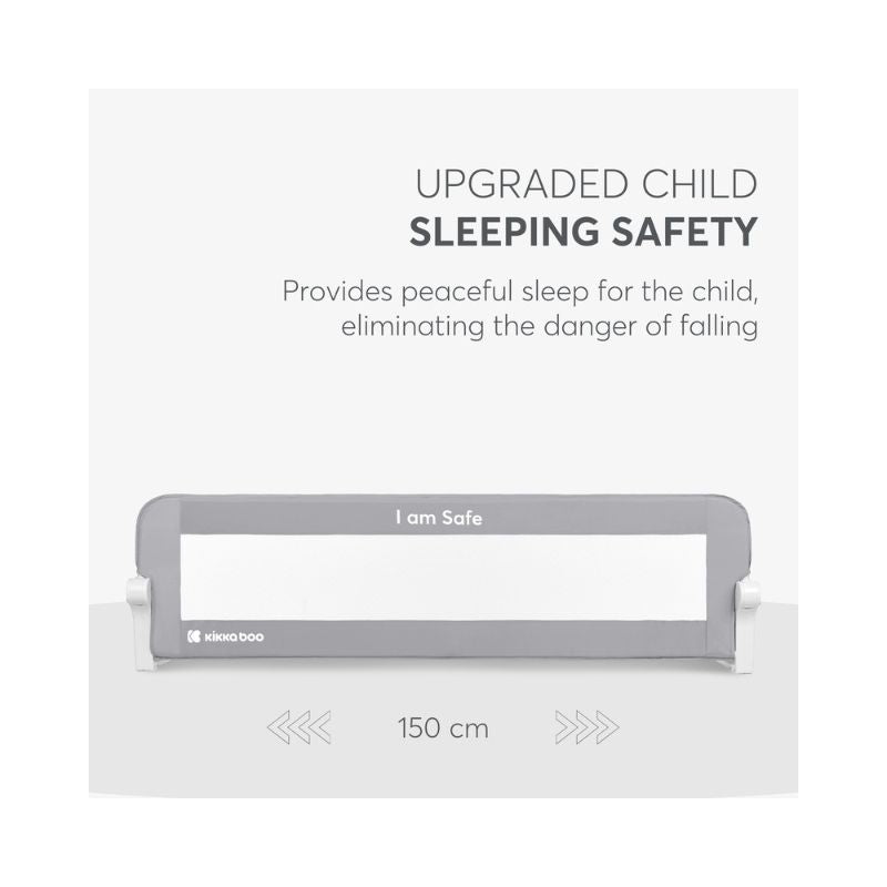 Barrera de cama I am safe 150cm Gris