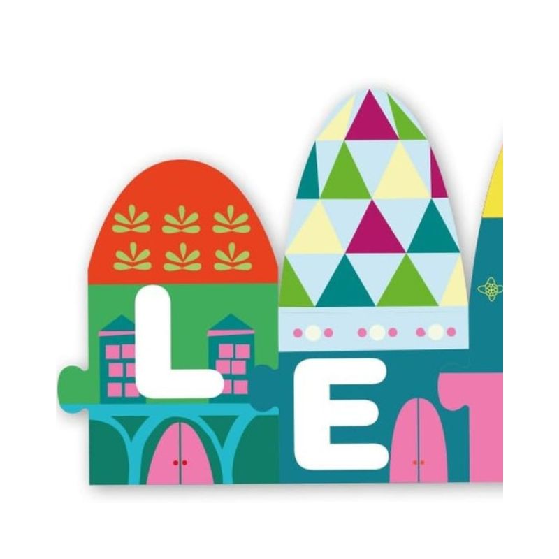 C. Puzzle Casita ABC 40 piezas