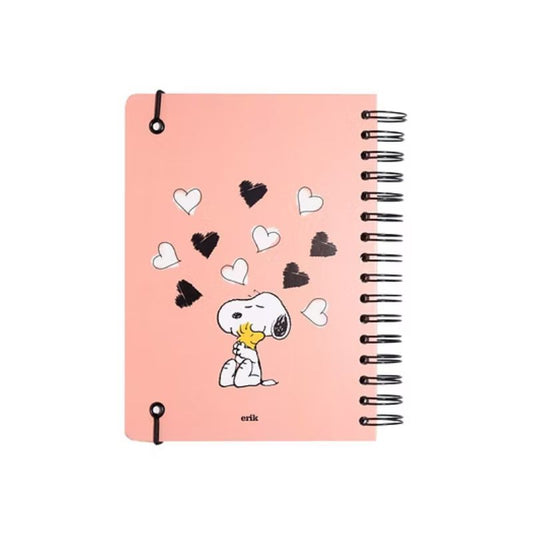Cuaderno tapa forrada A5 Snoopy Make A Wish