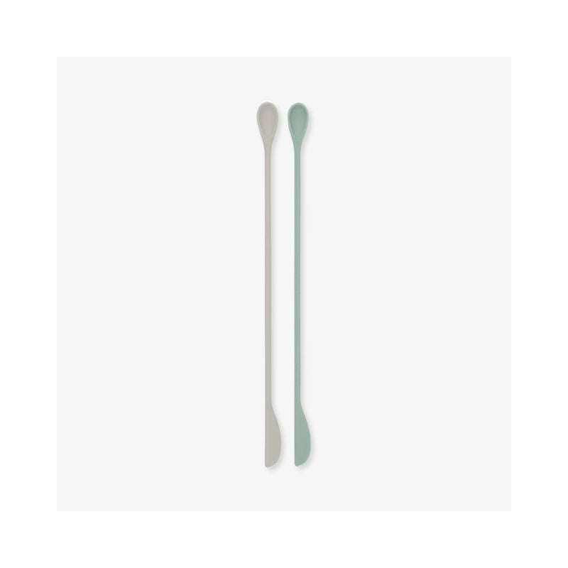 Set de cucharas para remover 2pc de silicona platino