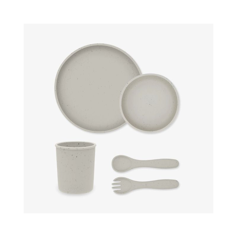 Set de Alimentación 5 Piezas de Silicona Platinum Sand