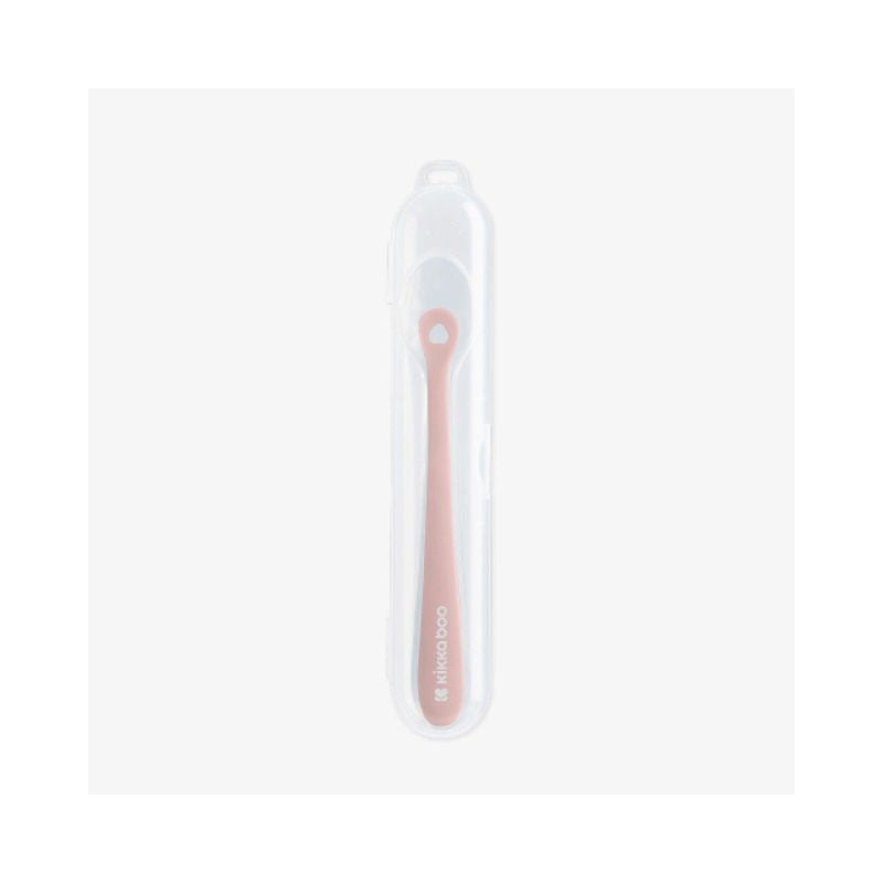 Cuchara de Silicona con Estuche 1pc Blush