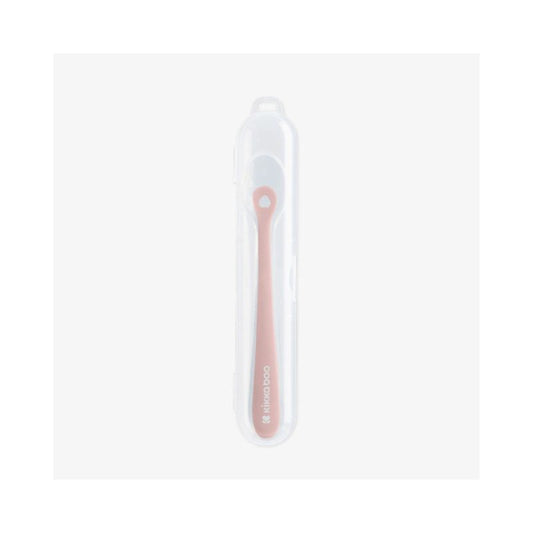Cuchara de Silicona con Estuche 1pc Blush