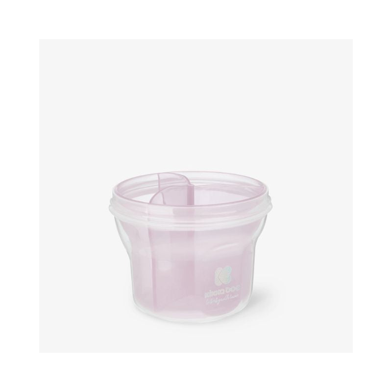 Dosificador de Leche en Polvo 2 en 1 Rosa Claro