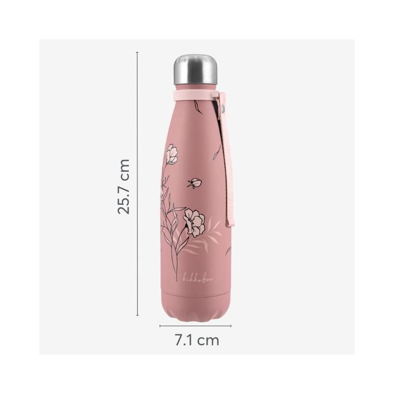 Botella Térmica 500ml Flora Blush