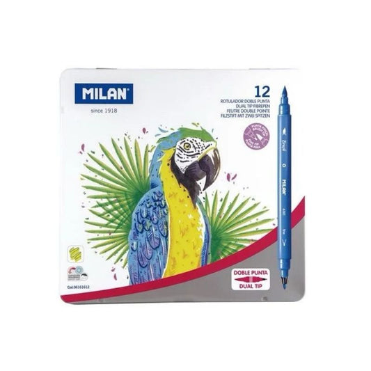 Estuche Metalico 12 rotuladores