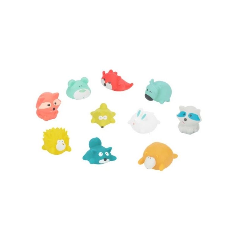 Juego de muñecos de baño Montaña x10