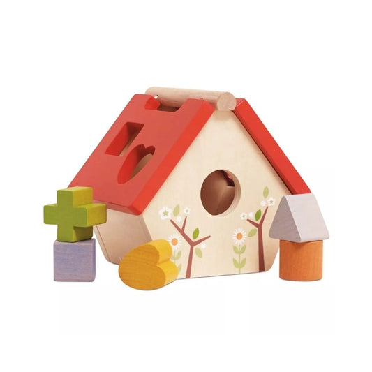Mi pequeña casa de aves para encastrar