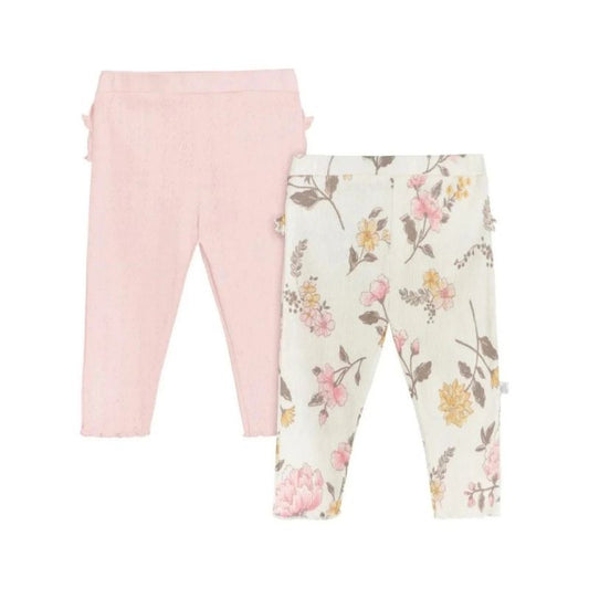 JB 2PK PANTALÓN FLORAL - NIÑA 6-9m