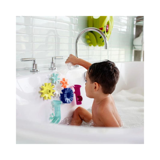 JUGUETE DE BAÑO COGS - MARINO/AMARILLO