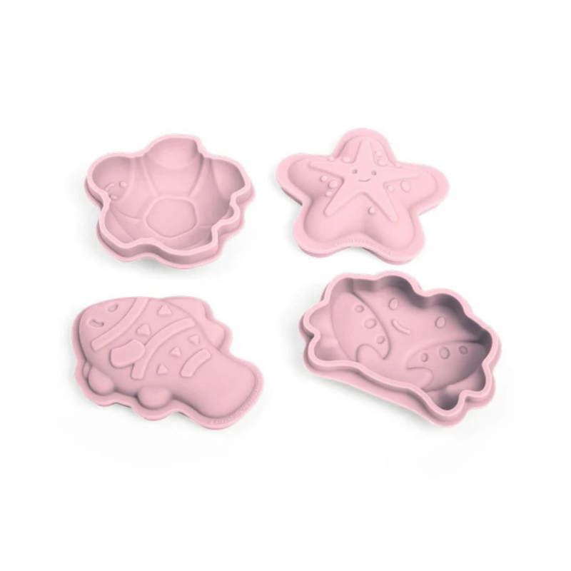 Moldes de arena blush pink