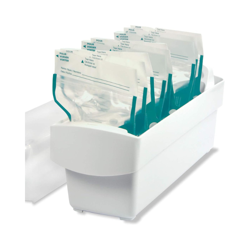 Organizador de almacenamiento de leche