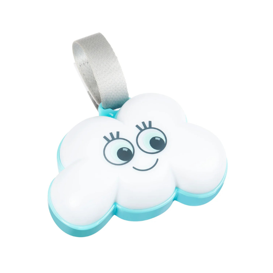 Luz nocturna de nubes