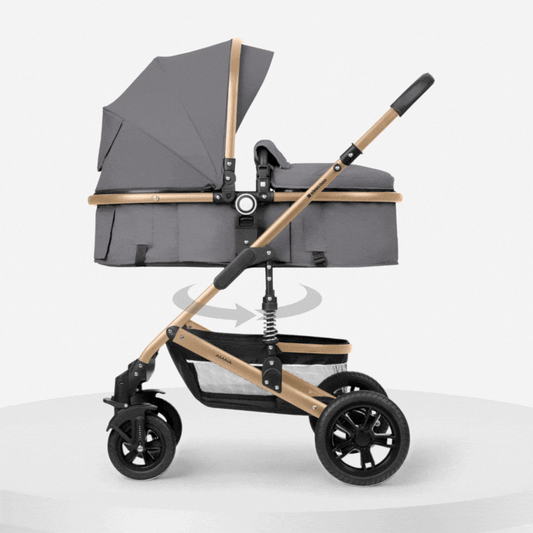 Carrito Amaia gris claro 3 en 1