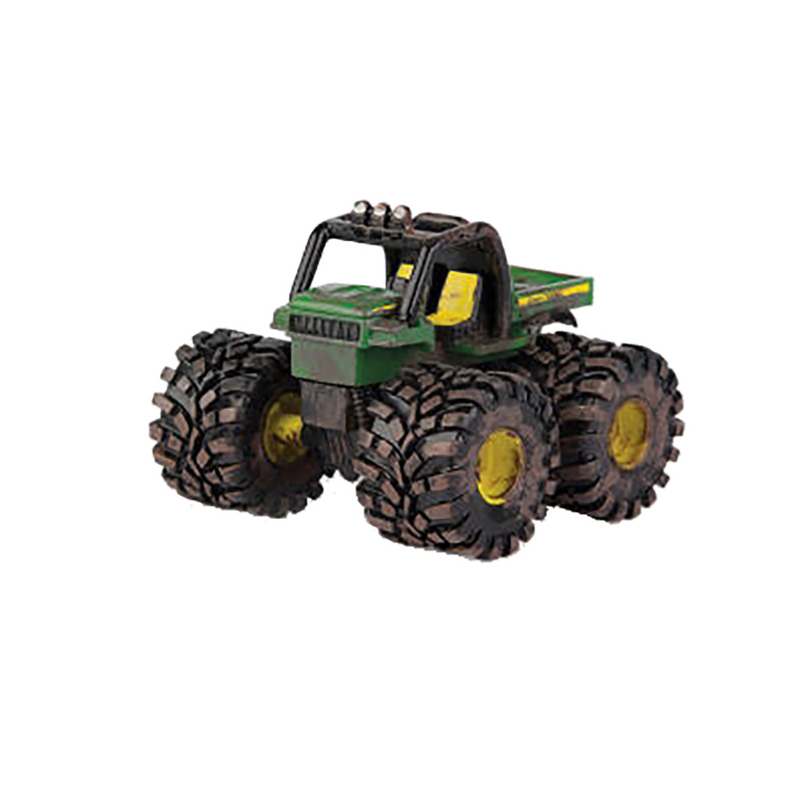 Ruedas monstruosas camioneta sucia