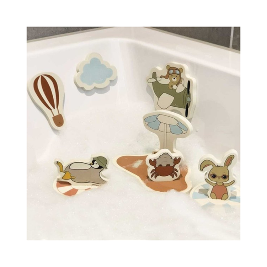 Set figuras foam para baño Venla