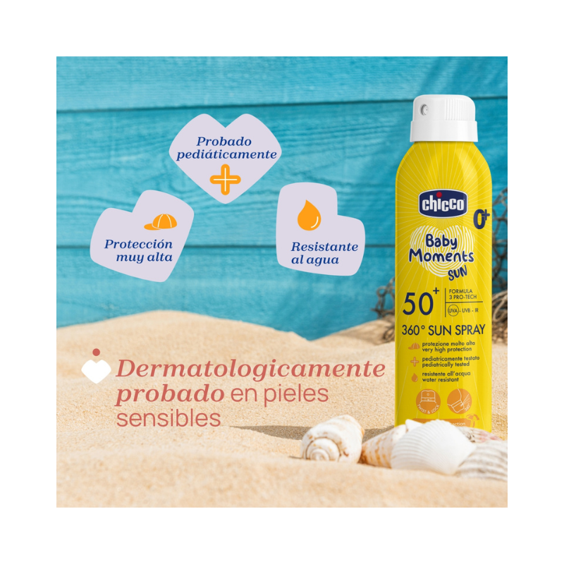 Protector solar spray 360 spf 50+