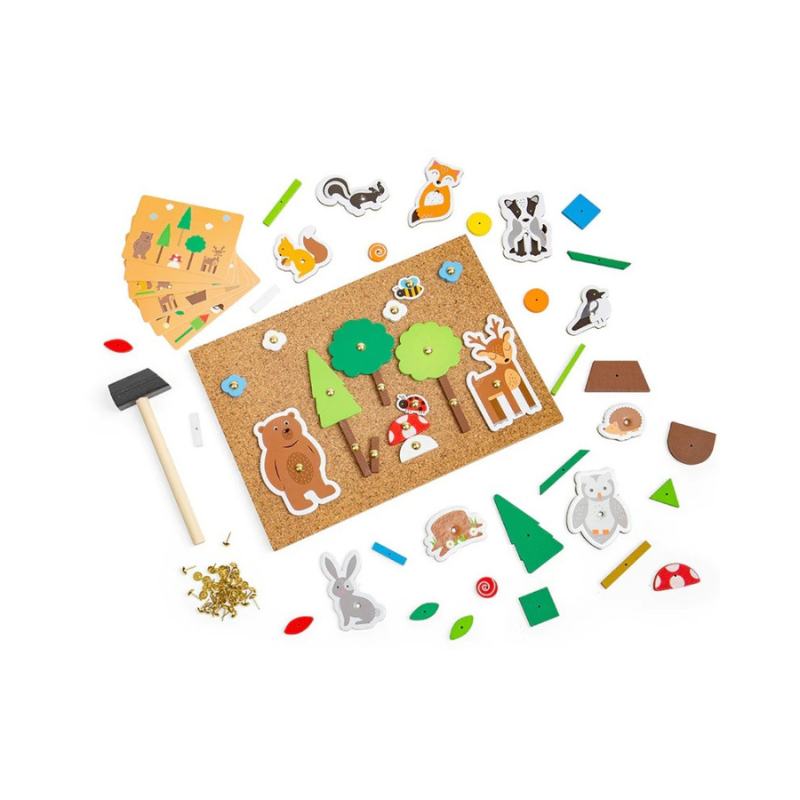 Deluxe pin a shape - Bosque