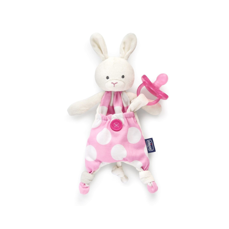 Portachupetes Pocket friend rosa