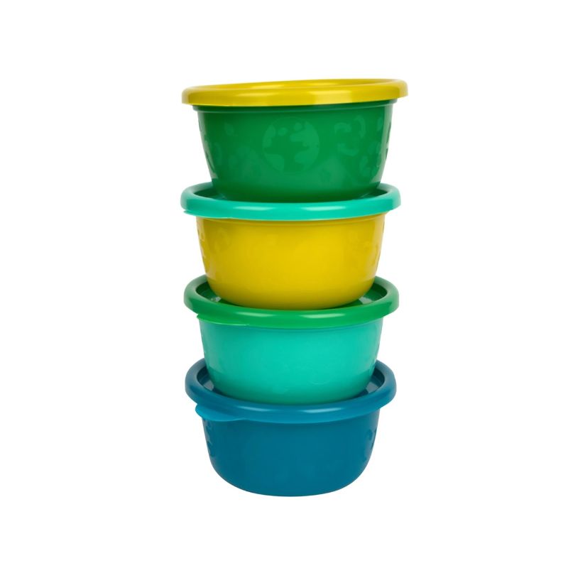 GREEN GROWN x4 Bowls para niños pequeños - Neutral