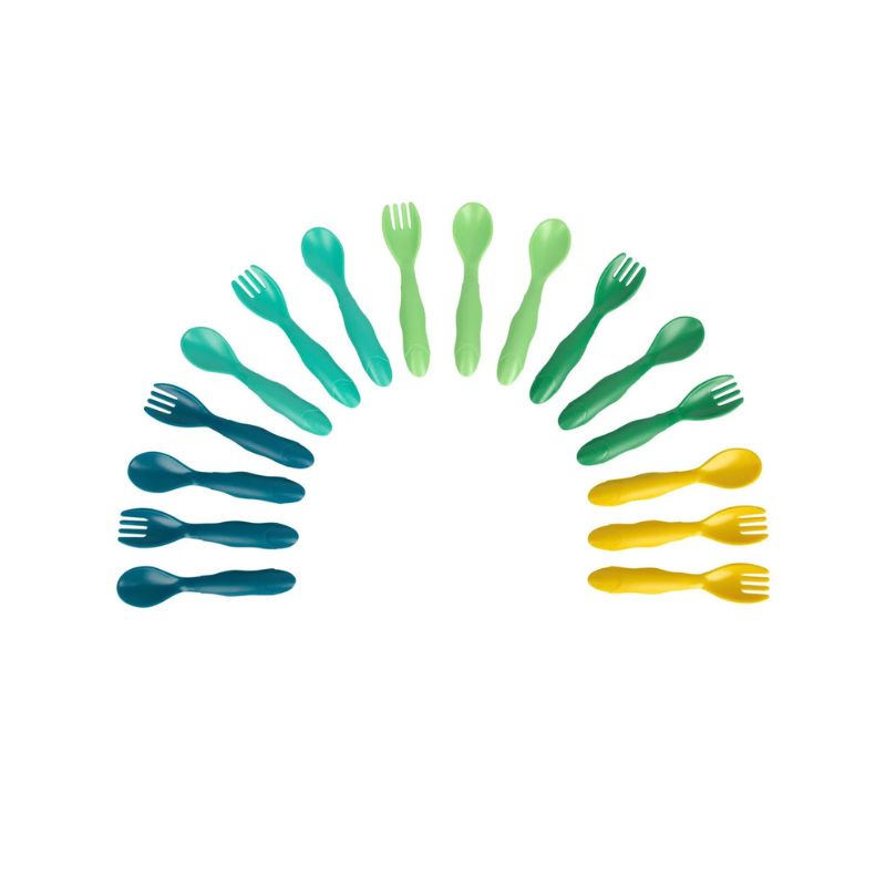 Green Grown Set 16 Tenedores Y Cucharas - Neutral