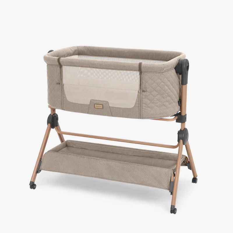 2in1 cuna colecho + silla de comer - Sleat Me Beige