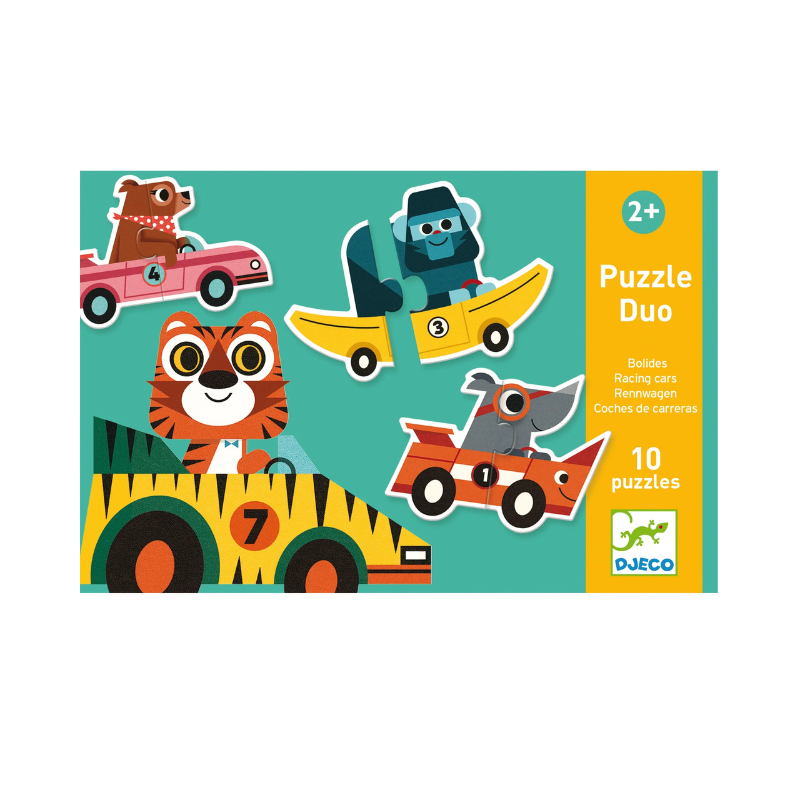 AUTOS DE CARRERA (PUZZLE DUO)