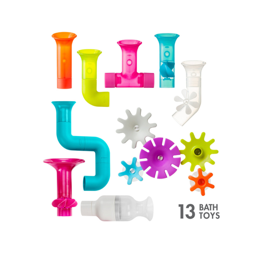 PAQUETE DE JUGUETES DE BAÑO