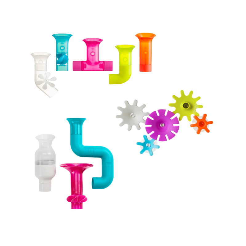 PAQUETE DE JUGUETES DE BAÑO