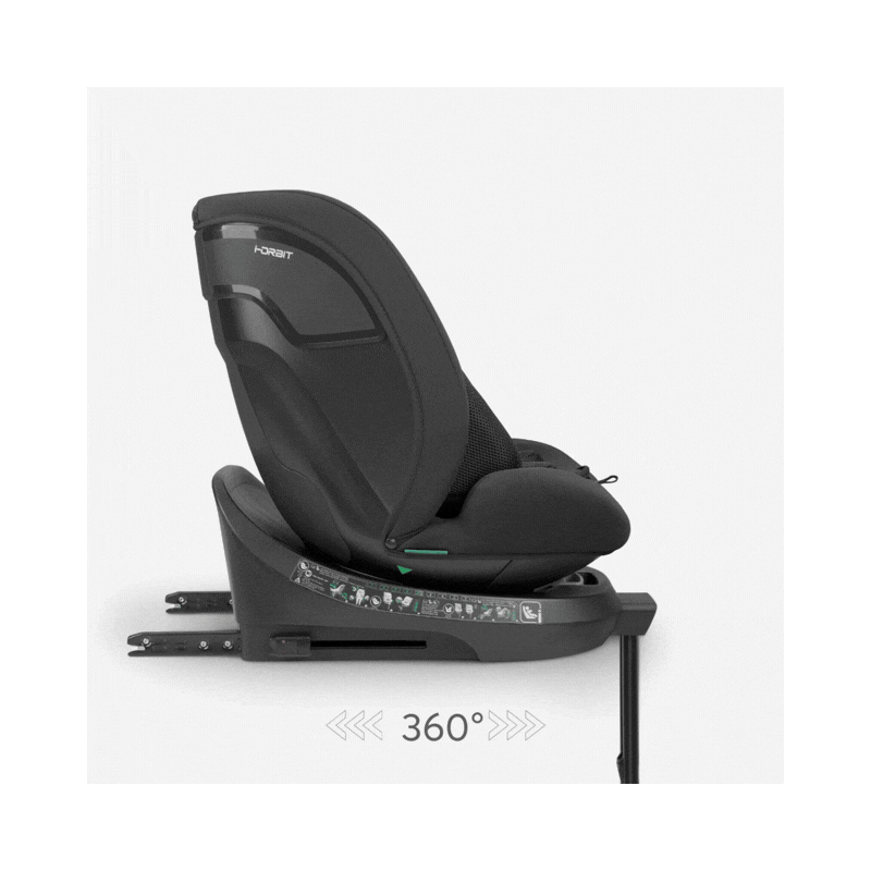Sillita de auto 40-150 cm i-Orbit i-SIZE negro