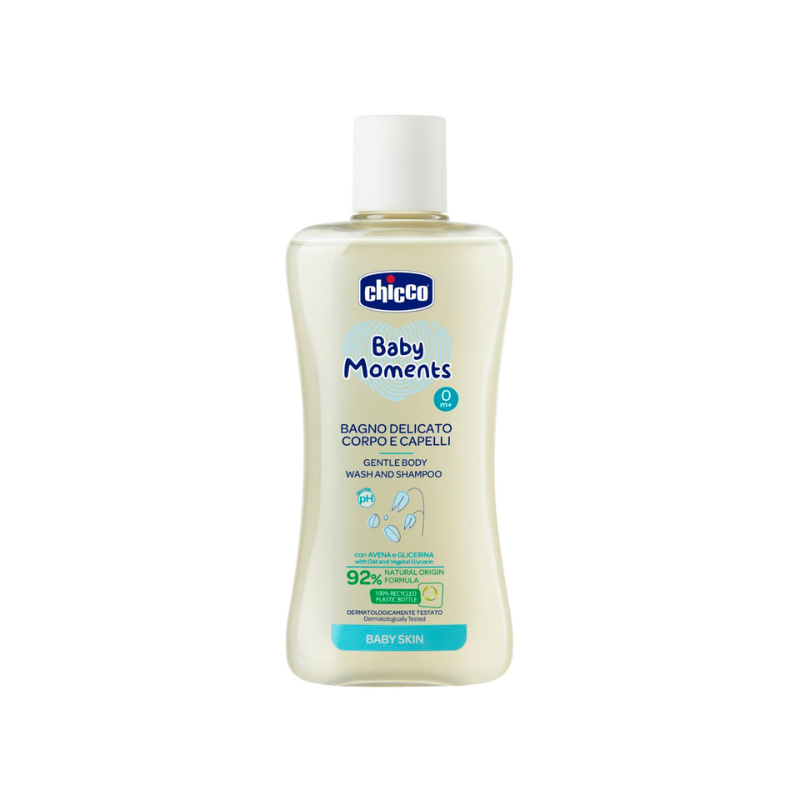 NEW BM GEL DELICADO DE CUERPO Y CABELLO  200 ML -
