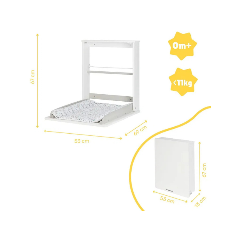 Mueble cambiador PLOUF , Badabulle