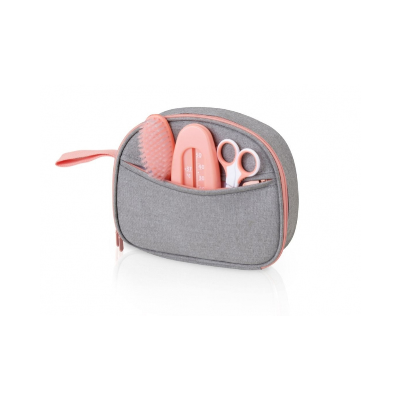 Neceser de baño para bebé, melocotón