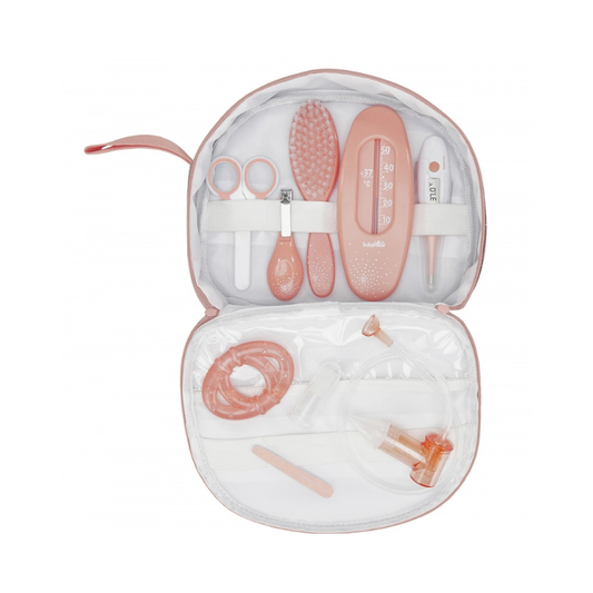 Neceser de baño para bebé, melocotón