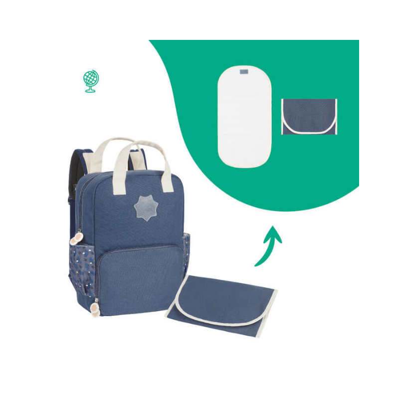 Mochila con cambiador - Oasis