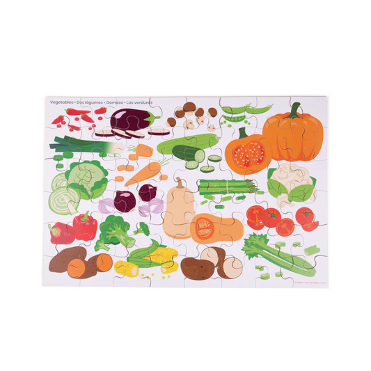 Rompecabezas de piso de verduras