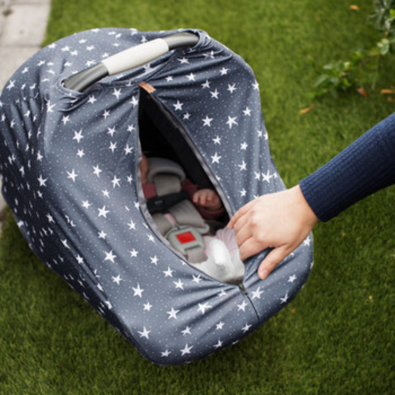 Cobertor para silla de bebé - estrellas