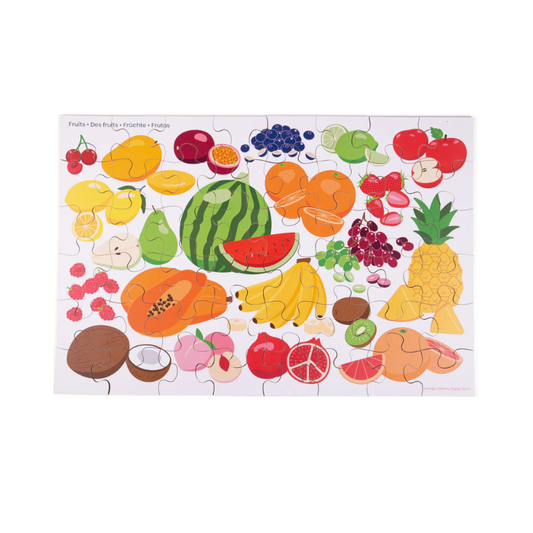 Rompecabezas de piso de frutas