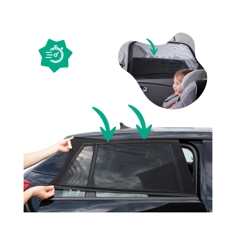 LOTE DE FUNDAS 
PARASOL PARA EL 
COCHE