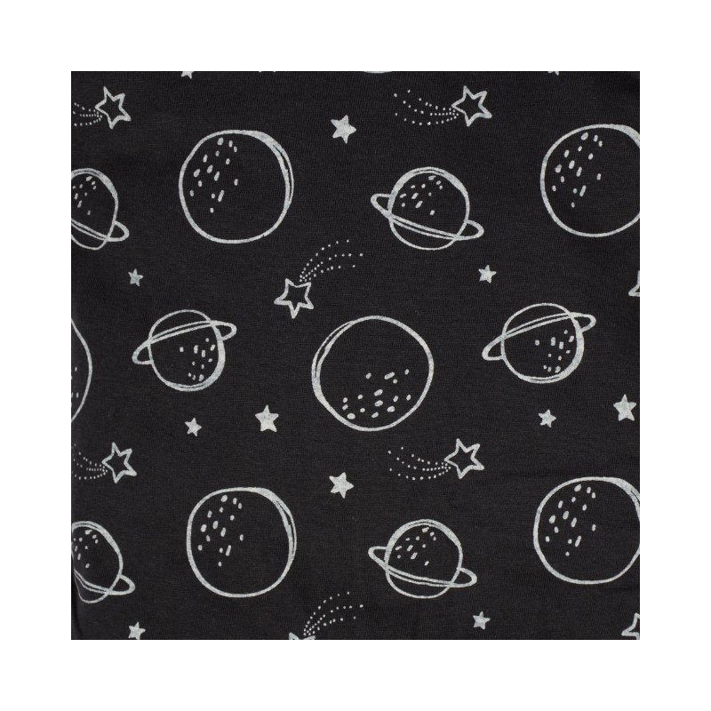 Body de una pieza Planetas - Negro