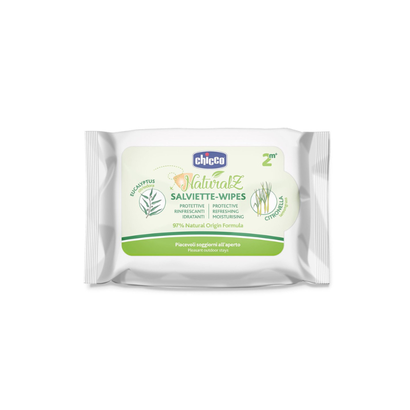 Repelente en toallitas refrescantes