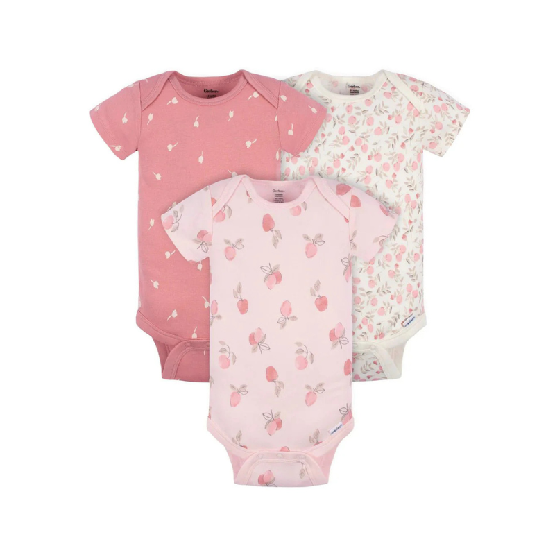 GERBER 3PC BODYS - NIÑA
