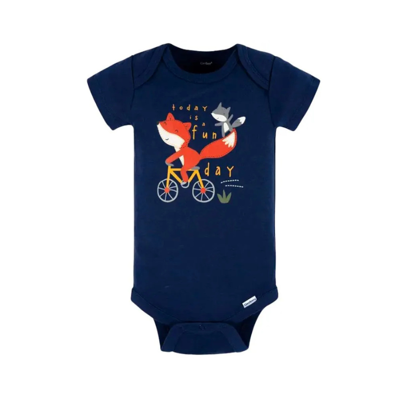 Bodys mangas cortas 2pc - Zorrito