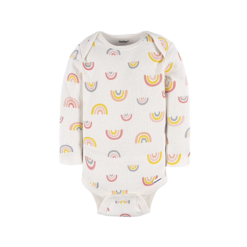 Body mangas largas con pantalón - Arcoíris