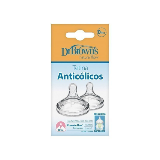 Tetina Dr. B x2 prematuro boca ancha